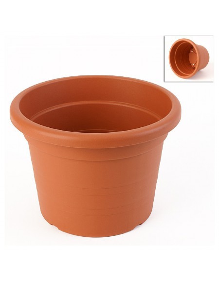 Vaso Cilindro Diametro Cm Terracotta Gardenclick